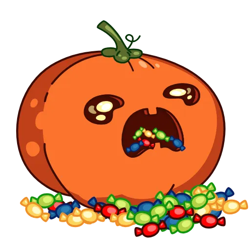🍬 Эмодзи «Pumpkin Jack» для Telegram