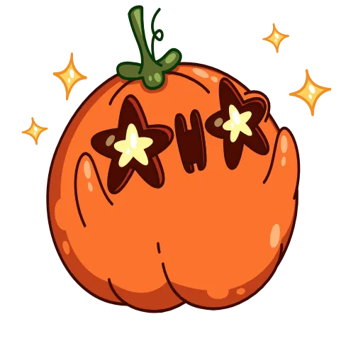 🤩 Эмодзи «Pumpkin Jack» для Telegram