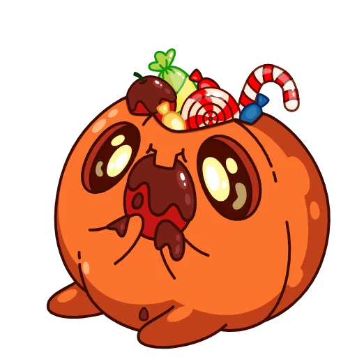 🍫 Эмодзи «Pumpkin Jack» для Telegram