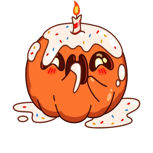 🎂 Эмодзи «Pumpkin Jack» для Telegram