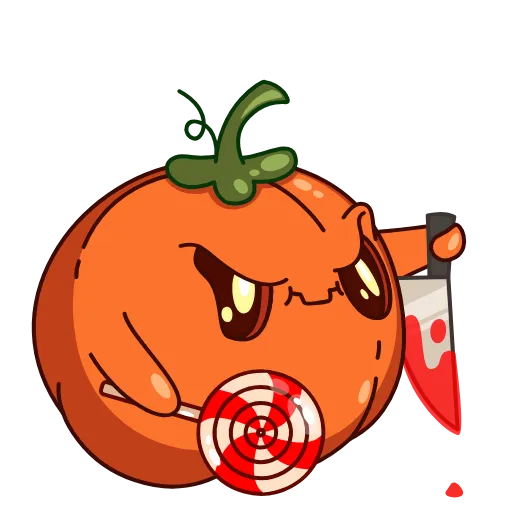 🍭 Эмодзи «Pumpkin Jack» для Telegram