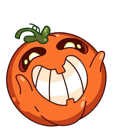 😁 Эмодзи «Pumpkin Jack» для Telegram