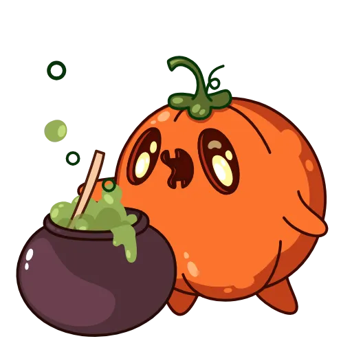 🧙‍♂ Эмодзи «Pumpkin Jack» для Telegram