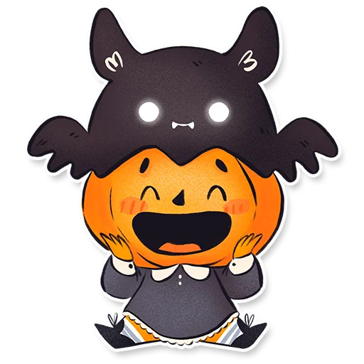 🎃 Стикер «Тыковка Памкинесса» для Telegram