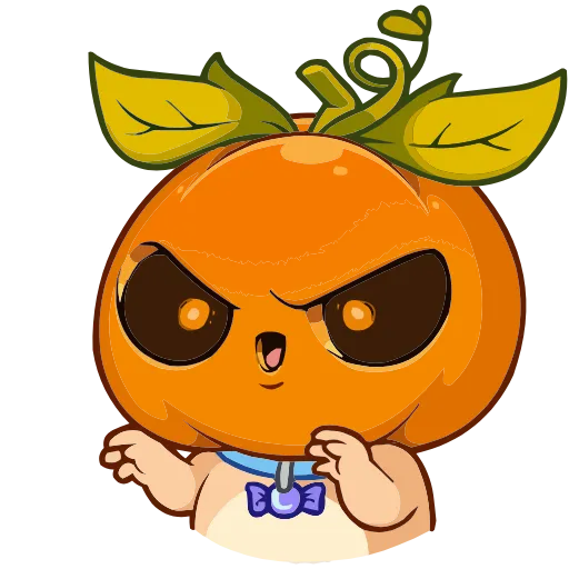 👻 Эмодзи «Набор с Тыквычем к Хэллоуину из ВК в качестве» для Telegram