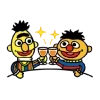 🍷 Эмодзи «Sesame Street - улица сезам» для Telegram