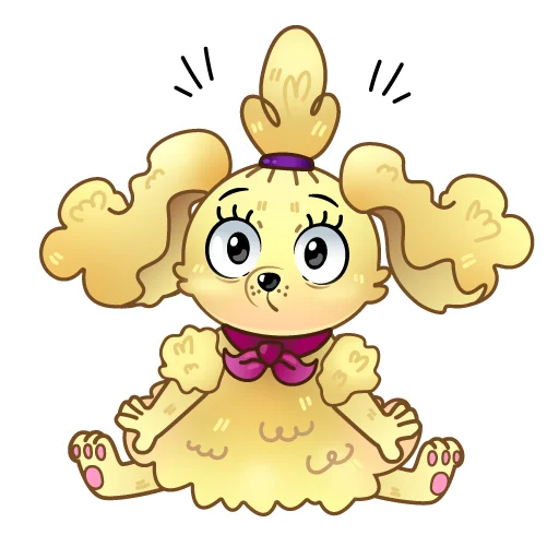 😳 Стикер «PuppyCorn» для Telegram