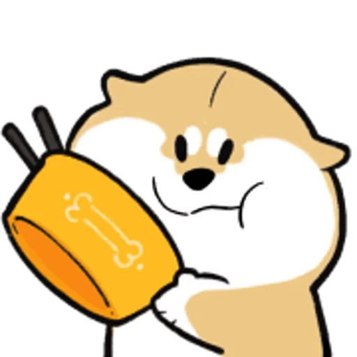 😋 Стикер «Puppy Goji» для Telegram