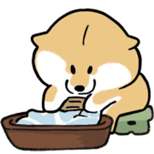 🧺 Стикер «Puppy Goji» для Telegram
