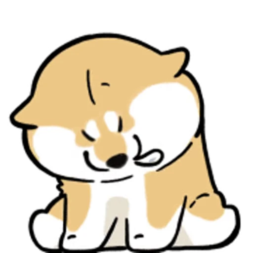 😪 Стикер «Puppy Goji» для Telegram