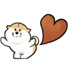 ❤️ Эмодзи «Puppy Goji» для Telegram
