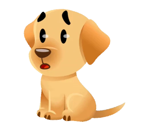 😔 Стикер «Puppy» для Telegram