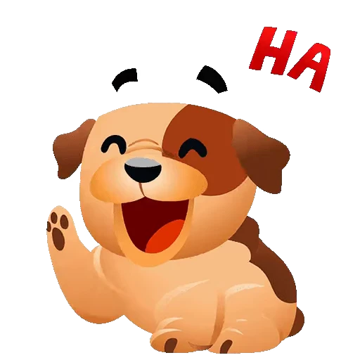 Стикерпак Puppy для Telegram — скачать