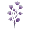 🌸 Эмодзи «🌸 Purple - пурпурные эмодзи» для Telegram