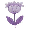 🌸 Эмодзи «🌸 Purple - пурпурные эмодзи» для Telegram