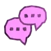 💬 Эмодзи «Purple Aesthetics» для Telegram