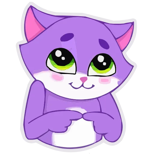 ☺️ Эмодзи «Котик» для Telegram