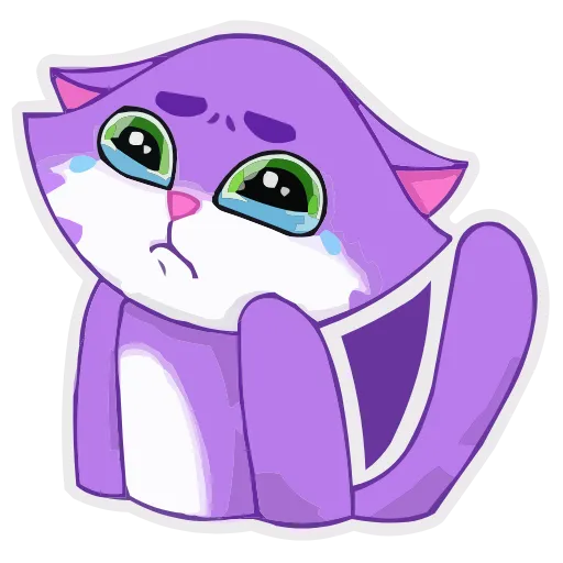 😭 Эмодзи «Котик» для Telegram
