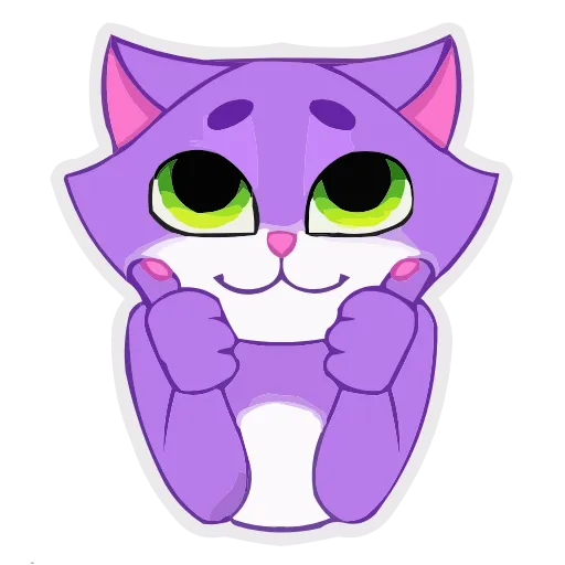 👍 Эмодзи «Котик» для Telegram
