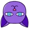 🙃 Эмодзи «Purple Cat» для Telegram