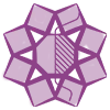 💜 Эмодзи «Purple Sable - фильтровые иконки, буквы» для Telegram