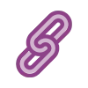 💜 Эмодзи «Purple Sable - фильтровые иконки, буквы» для Telegram