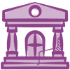 💜 Эмодзи «Purple Sable - фильтровые иконки, буквы» для Telegram