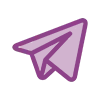 💜 Эмодзи «Purple Sable - фильтровые иконки, буквы» для Telegram