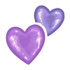 😊 Эмодзи «ˋʚ 𝑝𝑢𝑟𝑝𝑙𝑒 𝑏𝑒𝑎𝑟» для Telegram