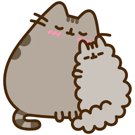 🐈 Эмодзи «Pusheen The Cat» для Telegram