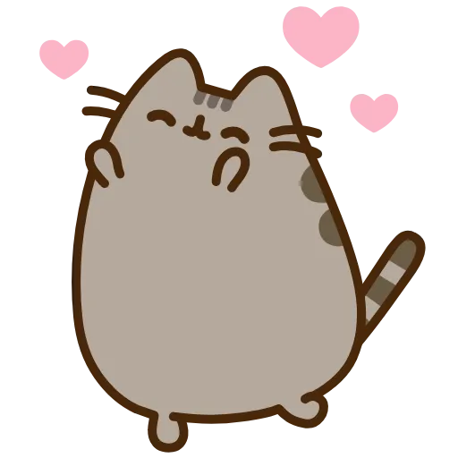 🥰 Эмодзи «Pusheen The Cat» для Telegram