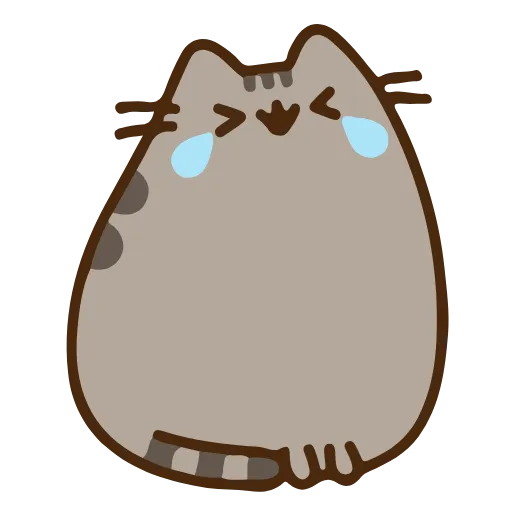 😂 Эмодзи «Pusheen The Cat» для Telegram