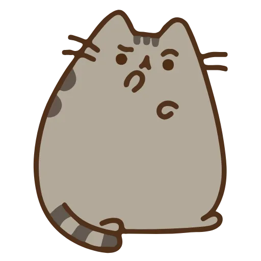 🤔 Эмодзи «Pusheen The Cat» для Telegram