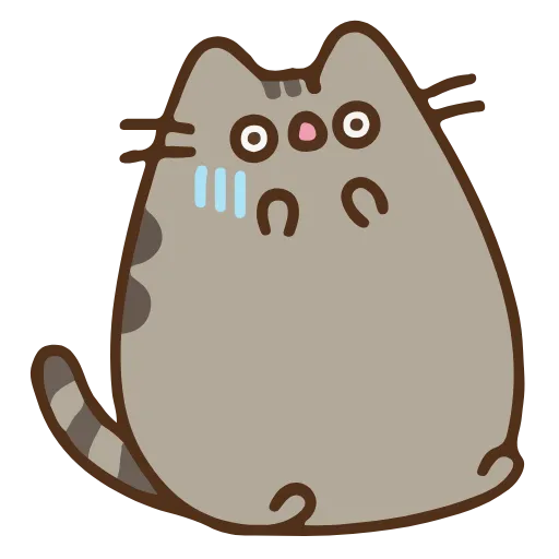 😳 Эмодзи «Pusheen The Cat» для Telegram