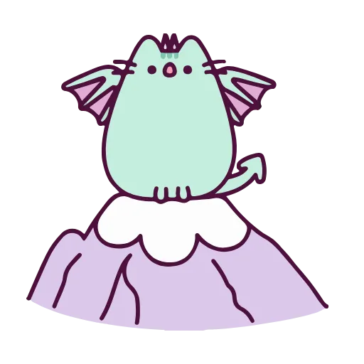 🐉 Эмодзи «Pusheen The Cat» для Telegram