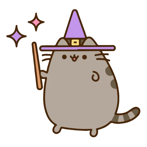 🧙‍♂ Эмодзи «Pusheen The Cat» для Telegram