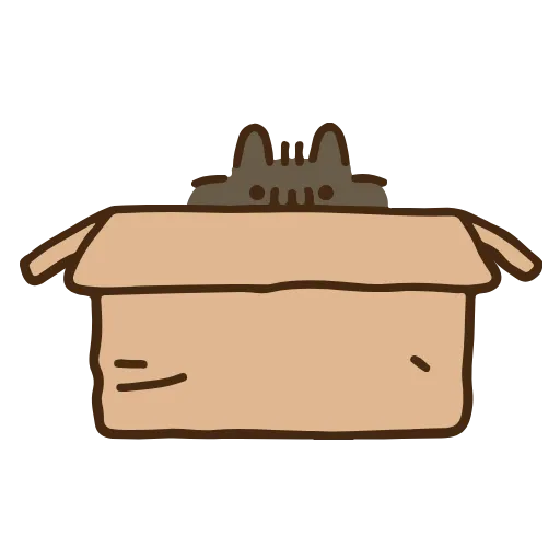 👀 Эмодзи «Pusheen The Cat» для Telegram