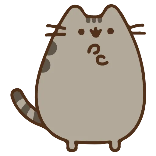 👏 Эмодзи «Pusheen The Cat» для Telegram