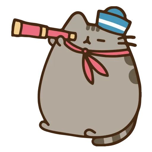 🧐 Эмодзи «Pusheen The Cat» для Telegram