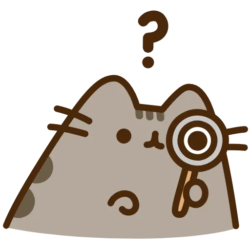 🧐 Эмодзи «Pusheen The Cat» для Telegram
