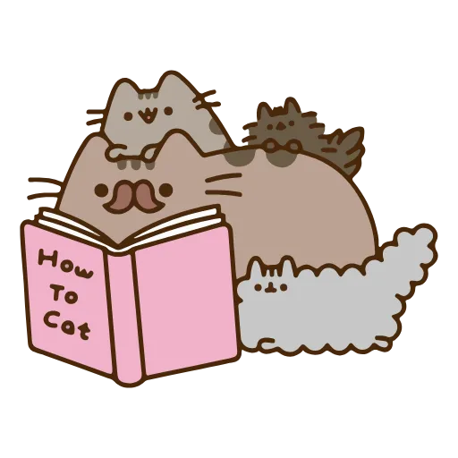 🐱 Эмодзи «Pusheen The Cat» для Telegram