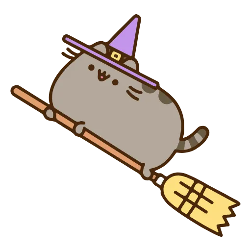 🧹 Эмодзи «Pusheen The Cat» для Telegram