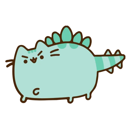 🦖 Эмодзи «Pusheen The Cat» для Telegram