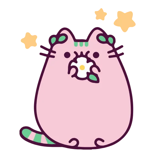 😻 Эмодзи «Pusheen The Cat» для Telegram