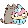 🧁 Эмодзи «Pusheen» для Telegram