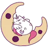 🌙 Эмодзи «Pusheen» для Telegram