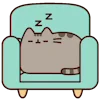😴 Эмодзи «Pusheen» для Telegram