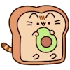 🍞 Эмодзи «Pusheen» для Telegram
