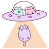 🛸 Эмодзи «Pusheen» для Telegram