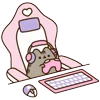 🎮 Эмодзи «🍚 Pusheen Кот» для Telegram
